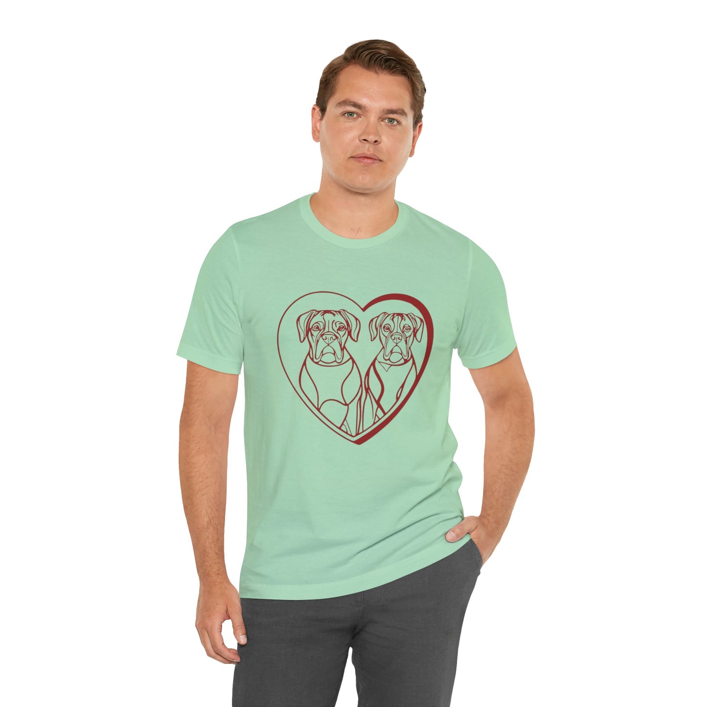 Valentine’s Day Shirts for Large Dog Lovers  – BOXER