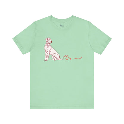 Valentine’s Day Shirts for Dog Lovers – Large Breed Dog T-Shirts for Pet Owners – GREAT DANE 4