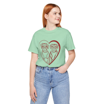 Valentine’s Day Shirts for Large Dog Lovers  – BOXER