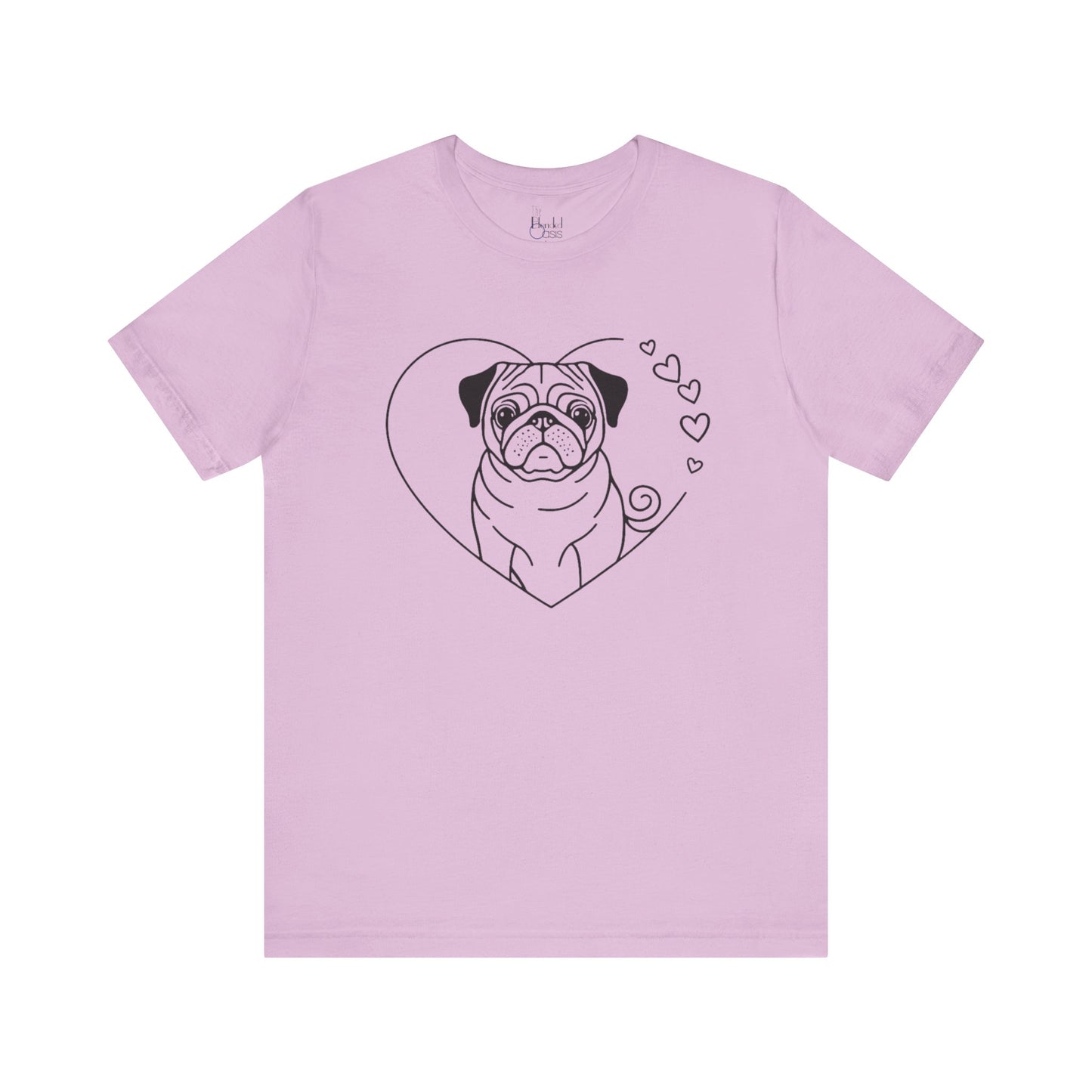 Valentine’s Day Tees for Small Dog Enthusiasts | Cute Dog-Themed Shirts for Pet Lovers – PUG 3