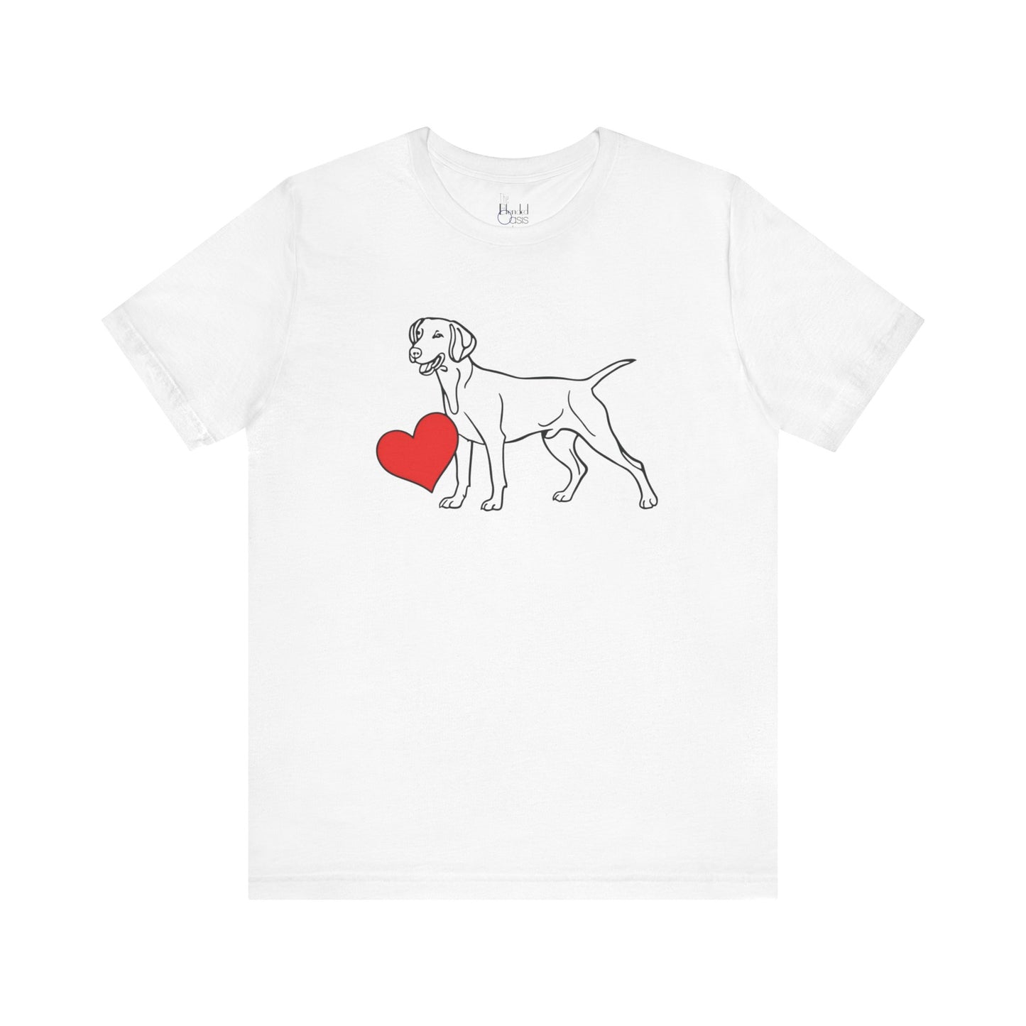 Active & Outdoorsy Dog Lover Valentine’s Day Shirt – Dog-Themed Apparel for Adventurers – GERMAN SHORTHAIRED POINTER