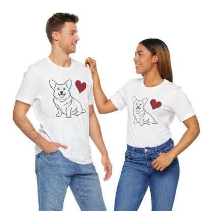 Pembroke Welsh Corgi Valentine’s Day Shirt – Fun Dog Lover Apparel - 3