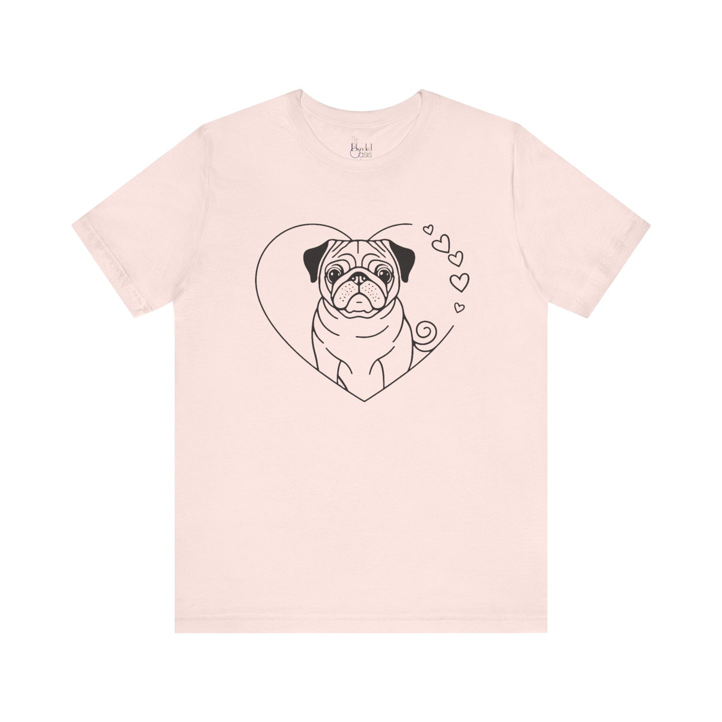 Valentine’s Day Tees for Small Dog Enthusiasts | Cute Dog-Themed Shirts for Pet Lovers – PUG 3