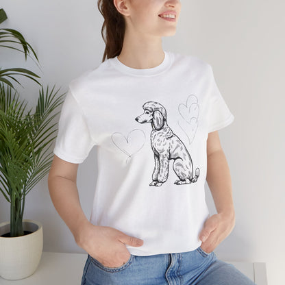 Poodle Graphic Tee – Comfortable Shirt for Poodle Enthusiasts - 4