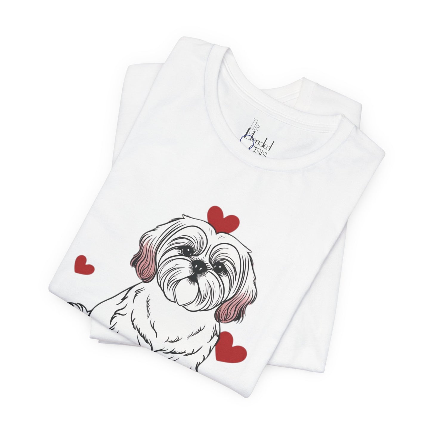 Valentine’s Day T-Shirts for Small Dog Lovers | Fun & Festive Dog Lover Apparel – SHIH TZU 4