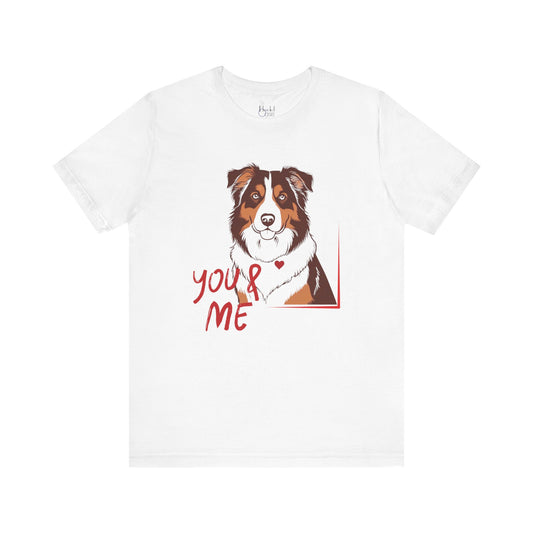 Outdoor Dog Lovers Valentine’s Day Shirt – Perfect for Hiking & Adventure – AUSTRALIAN SHEPHERD 4