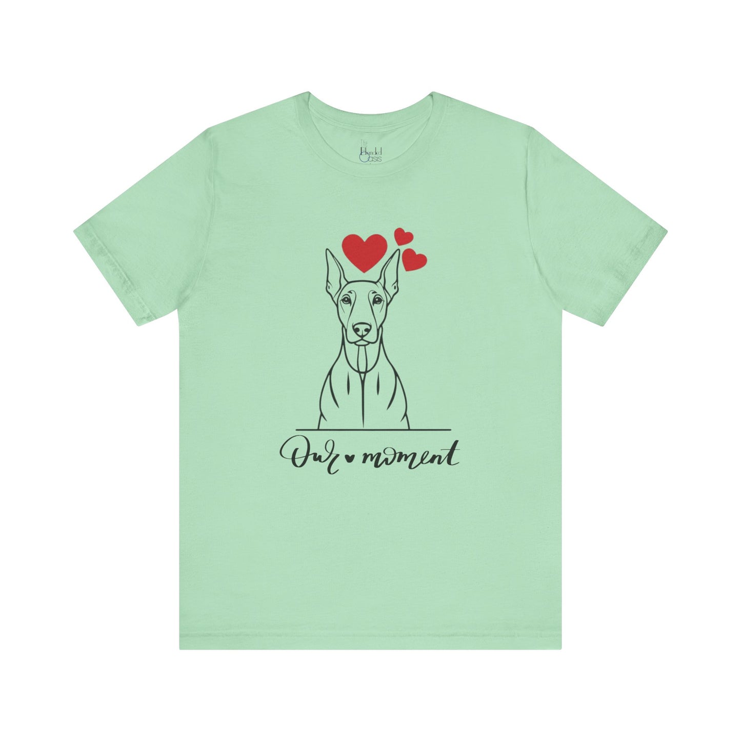 Large Dog Lover Valentine’s Day Shirt – Cute & Funny T-Shirts for Dog Parents – DOBERMAN PINSCHER 3