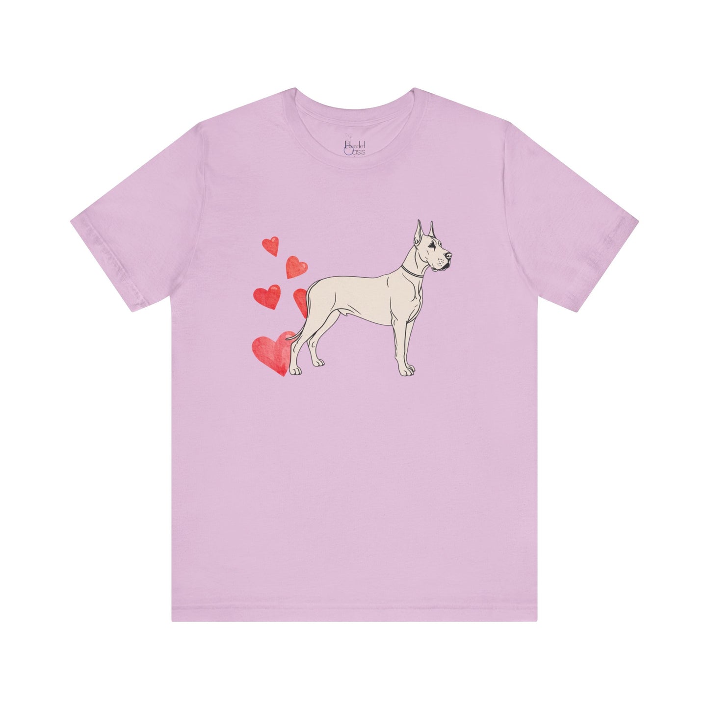 Valentine’s Day T-Shirts for Large Dog Lovers – Cute & Funny Dog Apparel – GREAT DANE 3