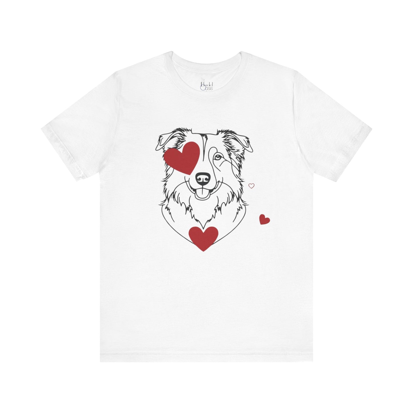 Valentine’s Day T-Shirts for Active Dog Lovers – Perfect for Outdoorsy Pet Parents – AUSTRALIAN SHEPHERD