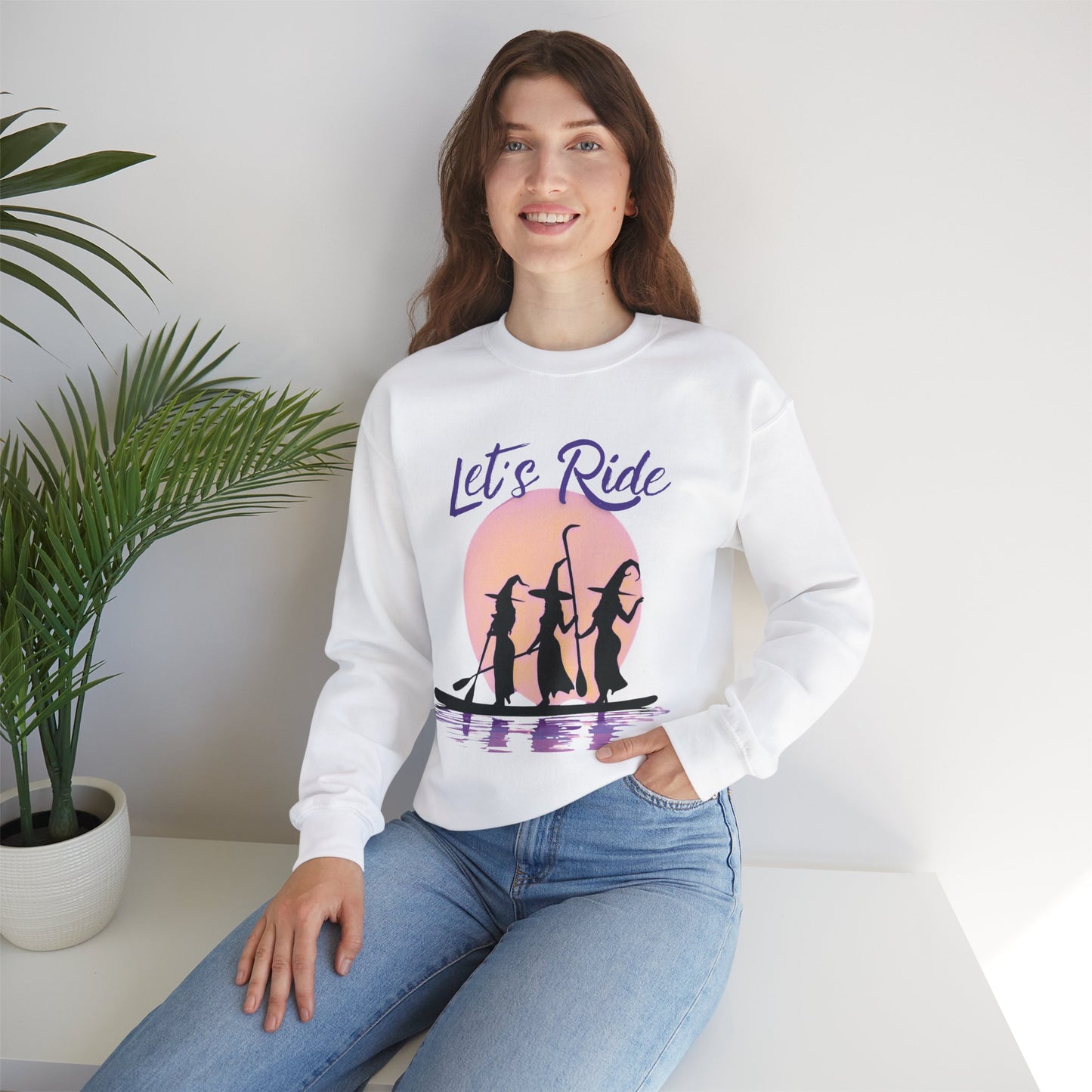 Paddle Boarding Witches - Unisex Sweatshirt