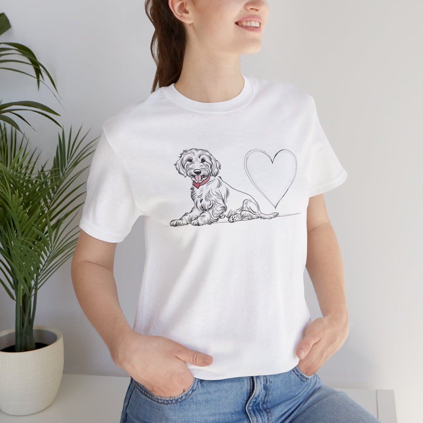 Labradoodle T-Shirt – Heartfelt Design for Dog Lovers