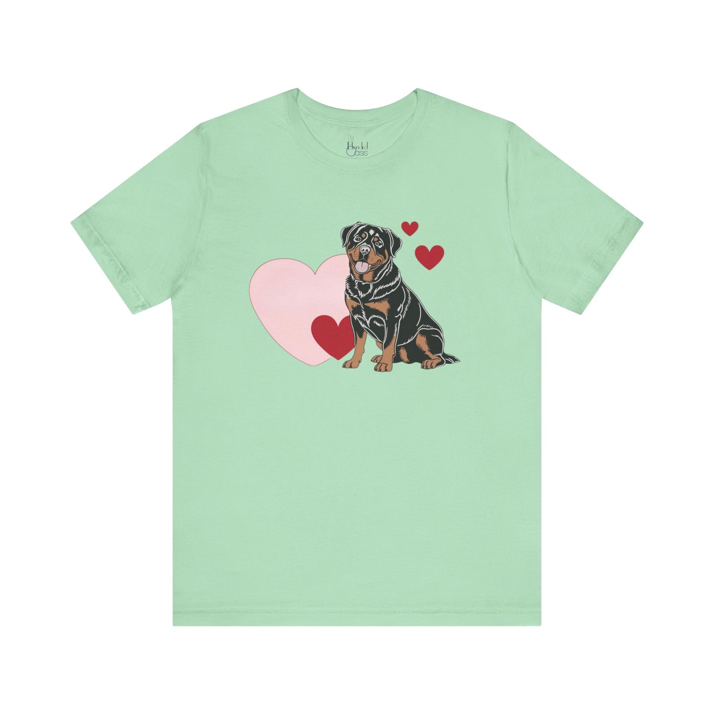 Valentine’s Day T-Shirts for Dog Lovers – Large Dog Breed Apparel Gifts – ROTTWEILER 4