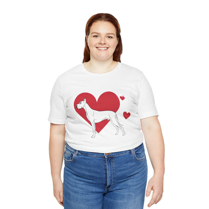 Valentine’s Day Shirts for Large Dog Lovers – GREAT DANE 2