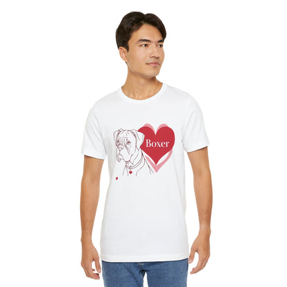 Valentine’s Day T-Shirts for Large Dog Lovers – Gift Ideas for Pet Parents – BOXER 4