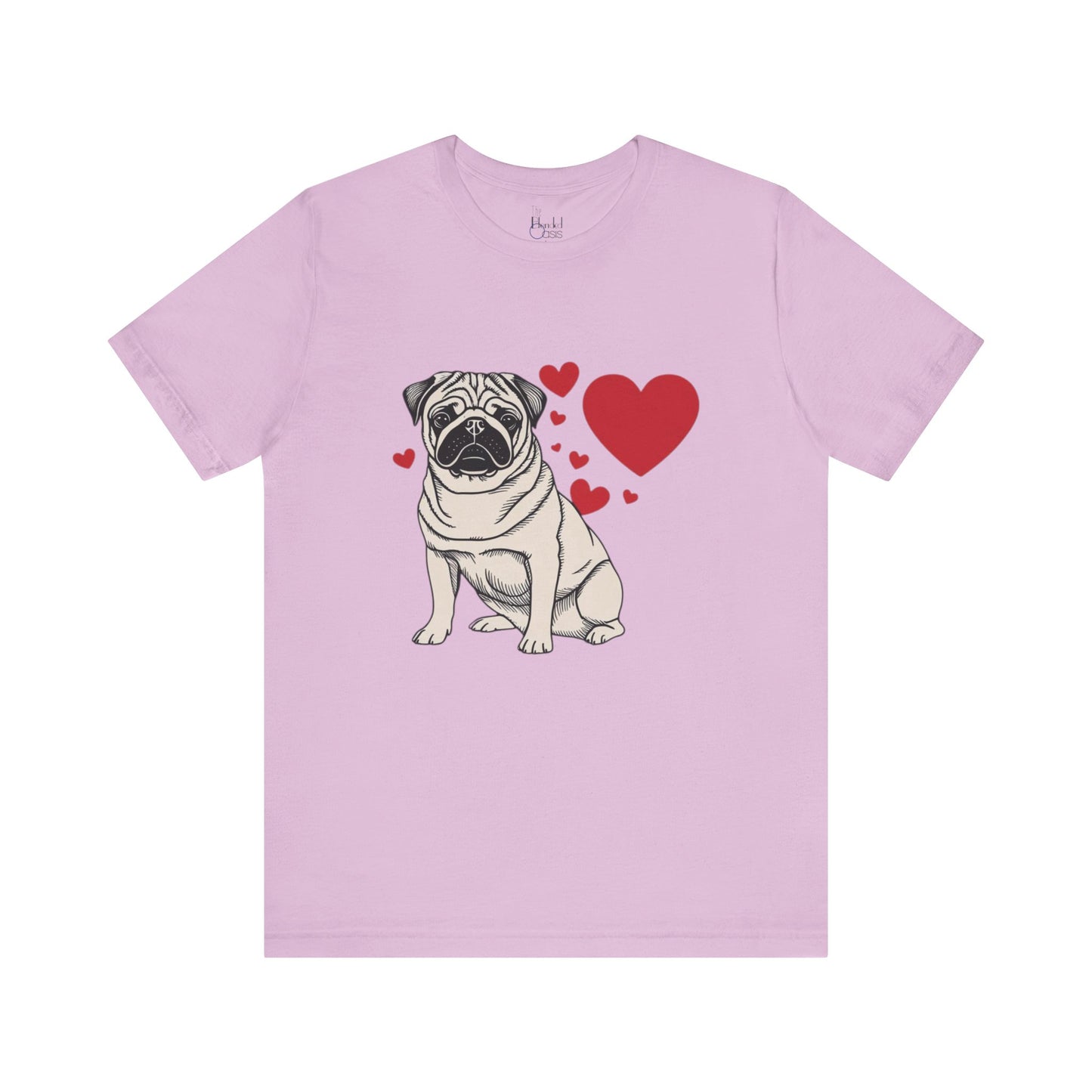 Small Dog Lover Valentine’s Day Shirt | Unique & Stylish Pet Apparel for Dog Moms & Dads – PUG