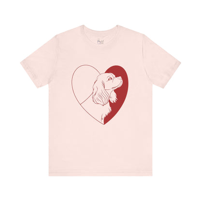 Valentine’s Day T-Shirts for Small Dog Lovers | Fun & Festive Dog Lover Apparel – CAVALIER KING CHARLES SPANIEL 3