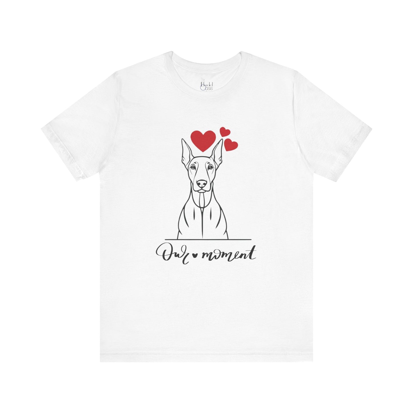 Large Dog Lover Valentine’s Day Shirt – Cute & Funny T-Shirts for Dog Parents – DOBERMAN PINSCHER 3