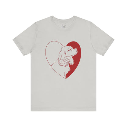 Valentine’s Day T-Shirts for Small Dog Lovers | Fun & Festive Dog Lover Apparel – CAVALIER KING CHARLES SPANIEL 3