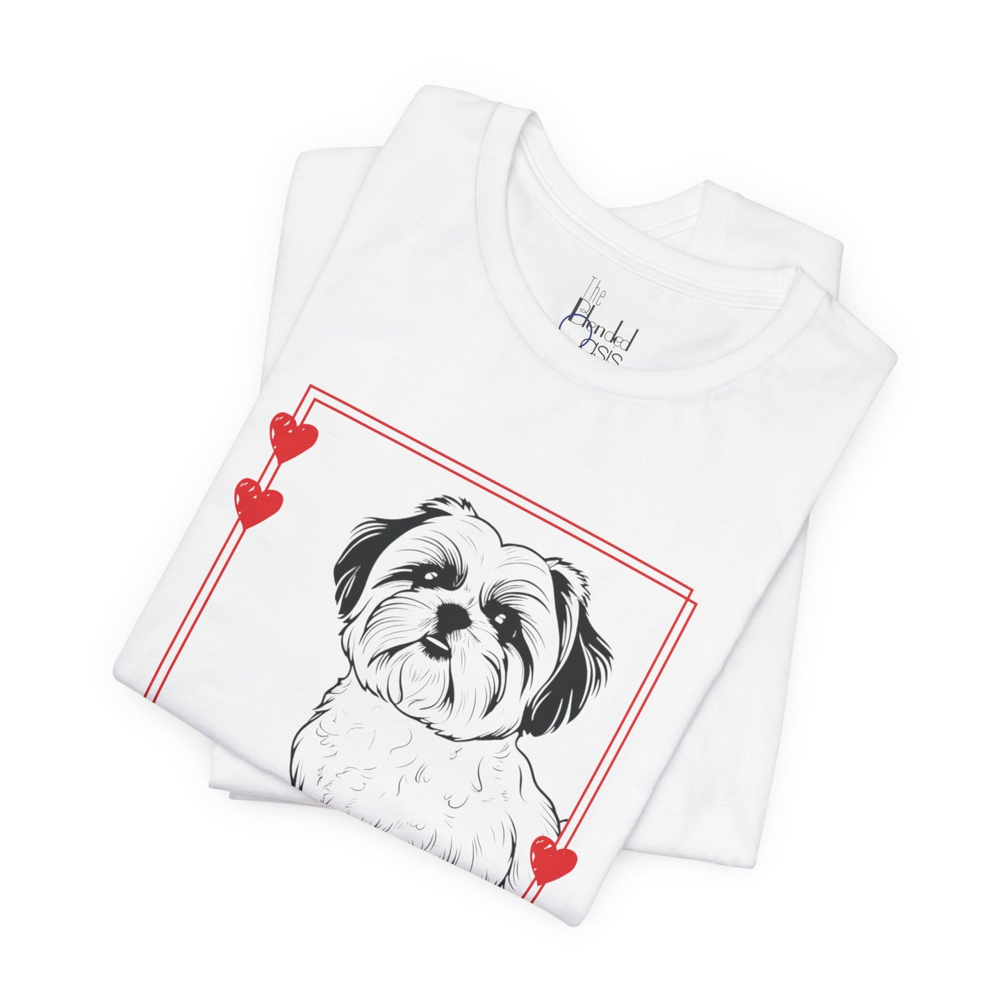 Adorable Valentine’s Day Shirts for Small Dog Owners | Perfect Gift for Dog Lovers – SHIH TZU 3