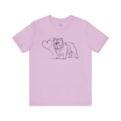 Bulldog T-Shirt – Unique Design for Bulldog Lovers and Owners