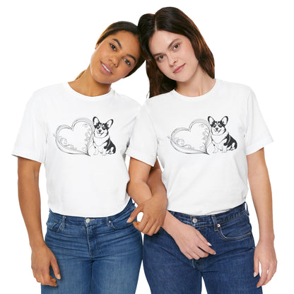 Corgi Graphic Tee – Stylish Shirt for Corgi Moms and Dads - 4