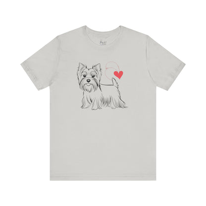 Yorkshire Terrier Graphic Tee – Stylish Shirt for Yorkie Fans - 3