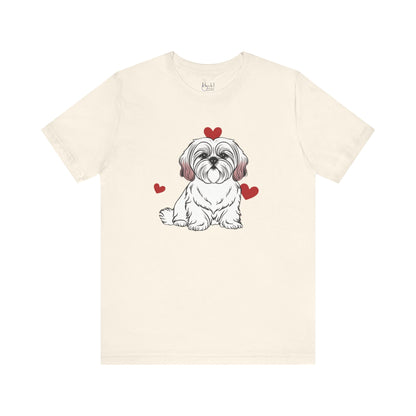 Valentine’s Day T-Shirts for Small Dog Lovers | Fun & Festive Dog Lover Apparel – SHIH TZU 4