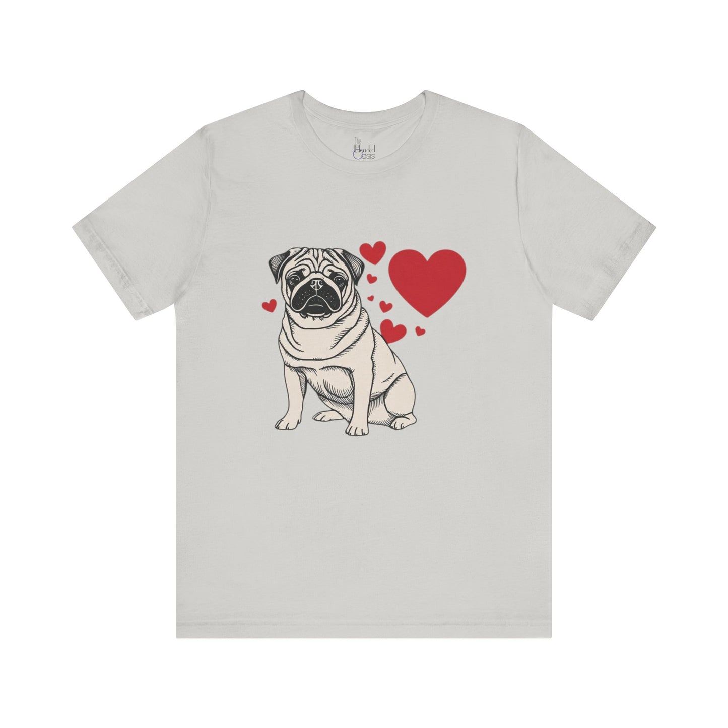 Small Dog Lover Valentine’s Day Shirt | Unique & Stylish Pet Apparel for Dog Moms & Dads – PUG