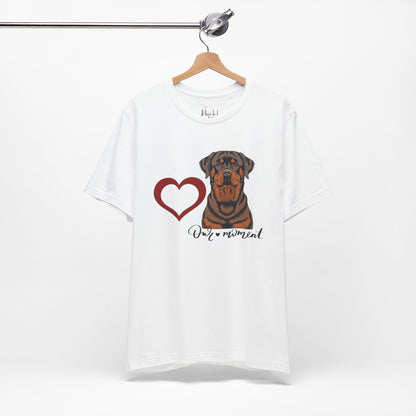 Valentine’s Day T-Shirts for Large Dog Lovers – Gift Ideas for Pet Parents – ROTTWEILER