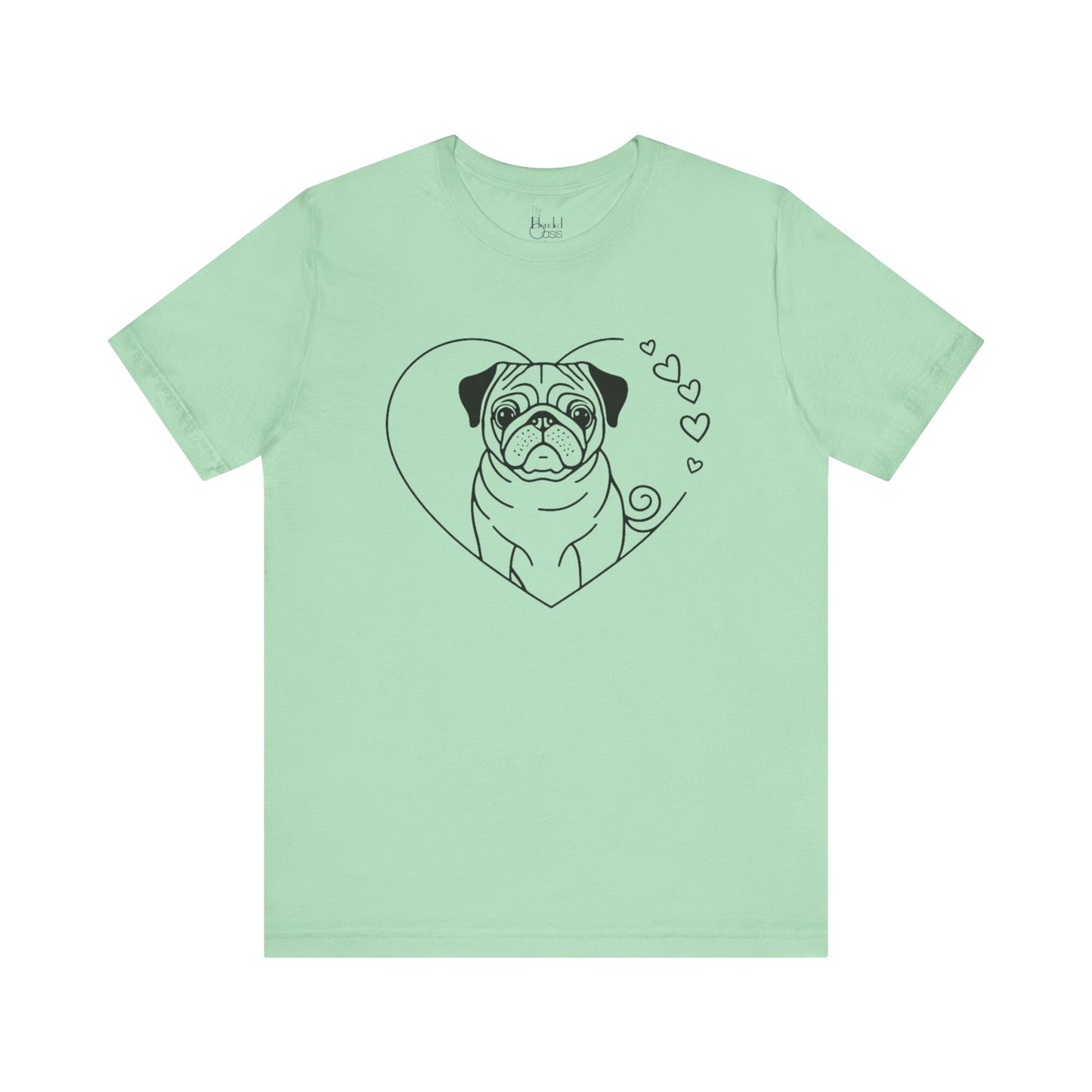 Valentine’s Day Tees for Small Dog Enthusiasts | Cute Dog-Themed Shirts for Pet Lovers – PUG 3