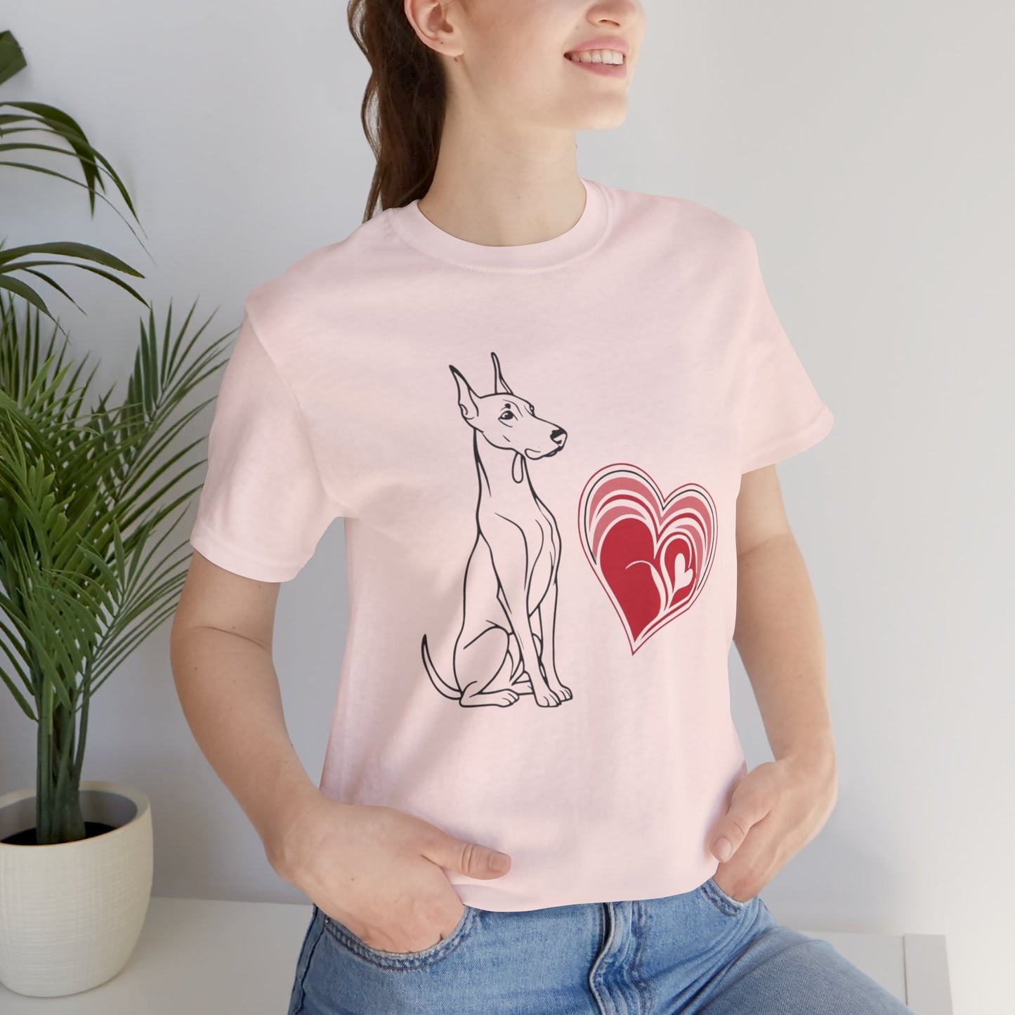 Dog Lover Valentine’s Day Shirt – Perfect for Large Breed Dog Lovers – DOBERMAN PINSCHER 4