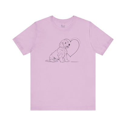 Labradoodle Valentine’s Day Tee – Fun & Adorable Dog Lover Gift - 3