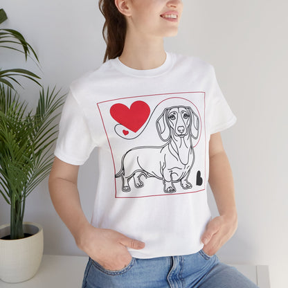 Dachshund Graphic Tee – Celebrate Your Wiener Dog with This Comfy Shirt - 4