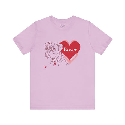 Valentine’s Day T-Shirts for Large Dog Lovers – Gift Ideas for Pet Parents – BOXER 4