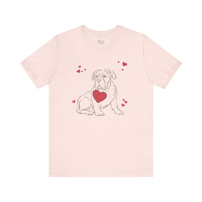 Love My Large Dog Valentine’s Day T-Shirt – Perfect for Dog Lovers – CANE CORSO 2