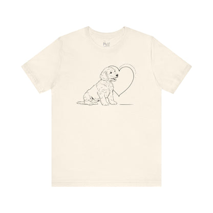 Labradoodle Valentine’s Day Tee – Fun & Adorable Dog Lover Gift - 3