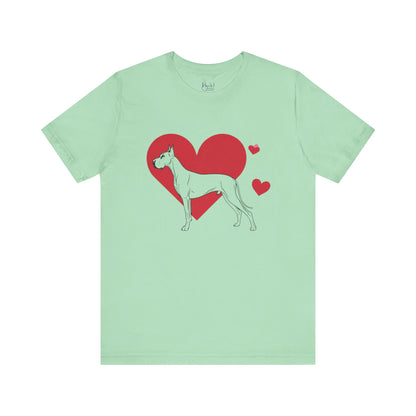 Valentine’s Day Shirts for Large Dog Lovers – GREAT DANE 2