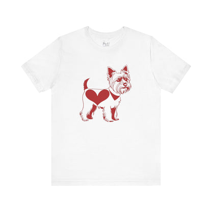 Yorkshire Terrier Valentine’s Shirt – Fun Apparel for Dog Lovers - 4