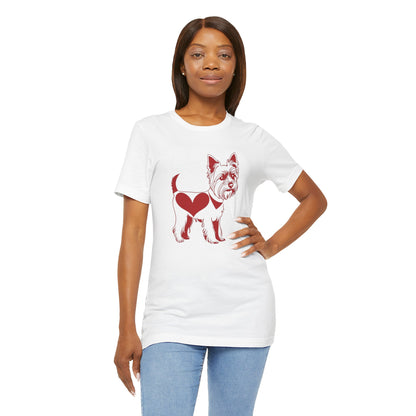 Yorkshire Terrier Valentine’s Shirt – Fun Apparel for Dog Lovers - 4