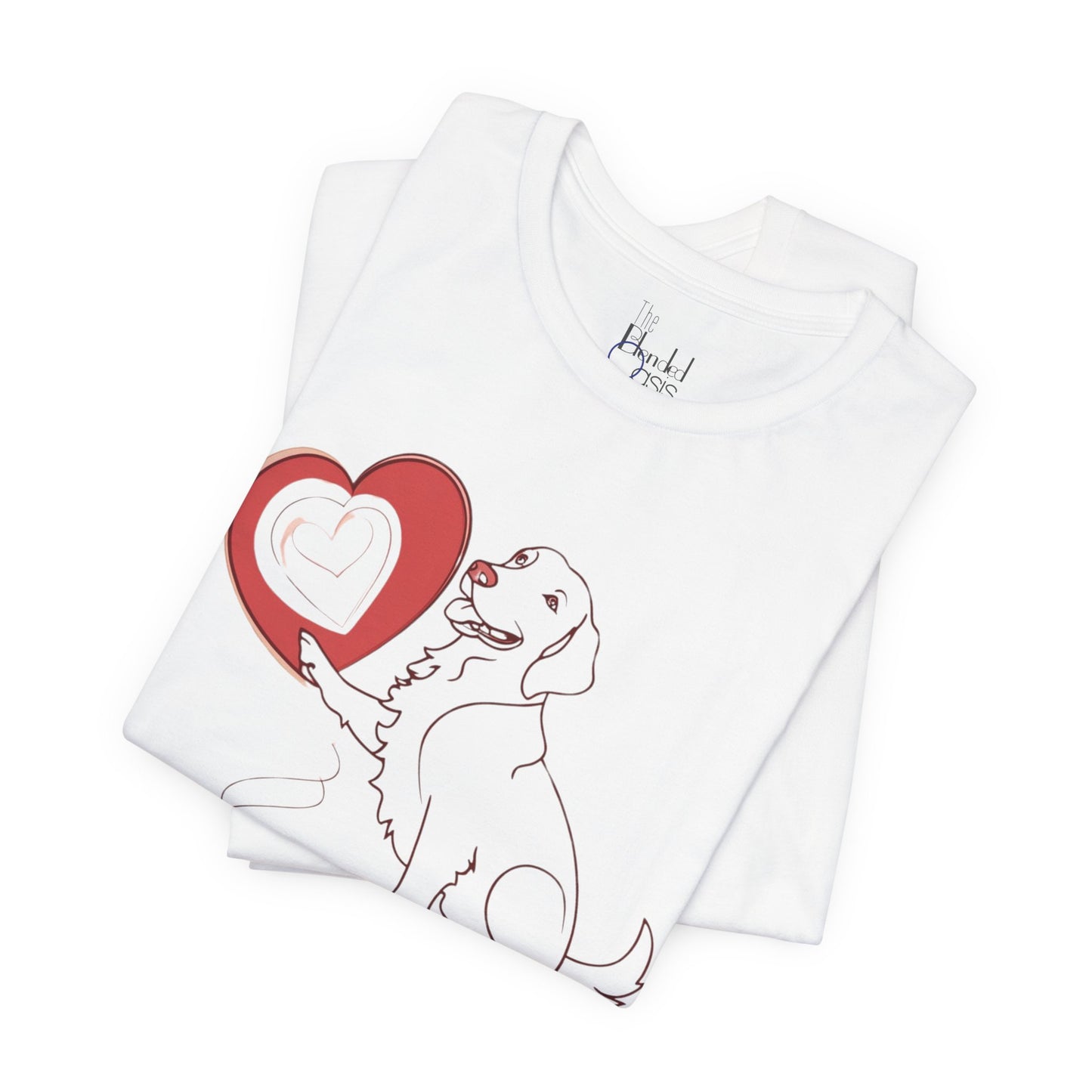 Golden Retriever Graphic Tee – Heartwarming Apparel for Dog Parents - 3