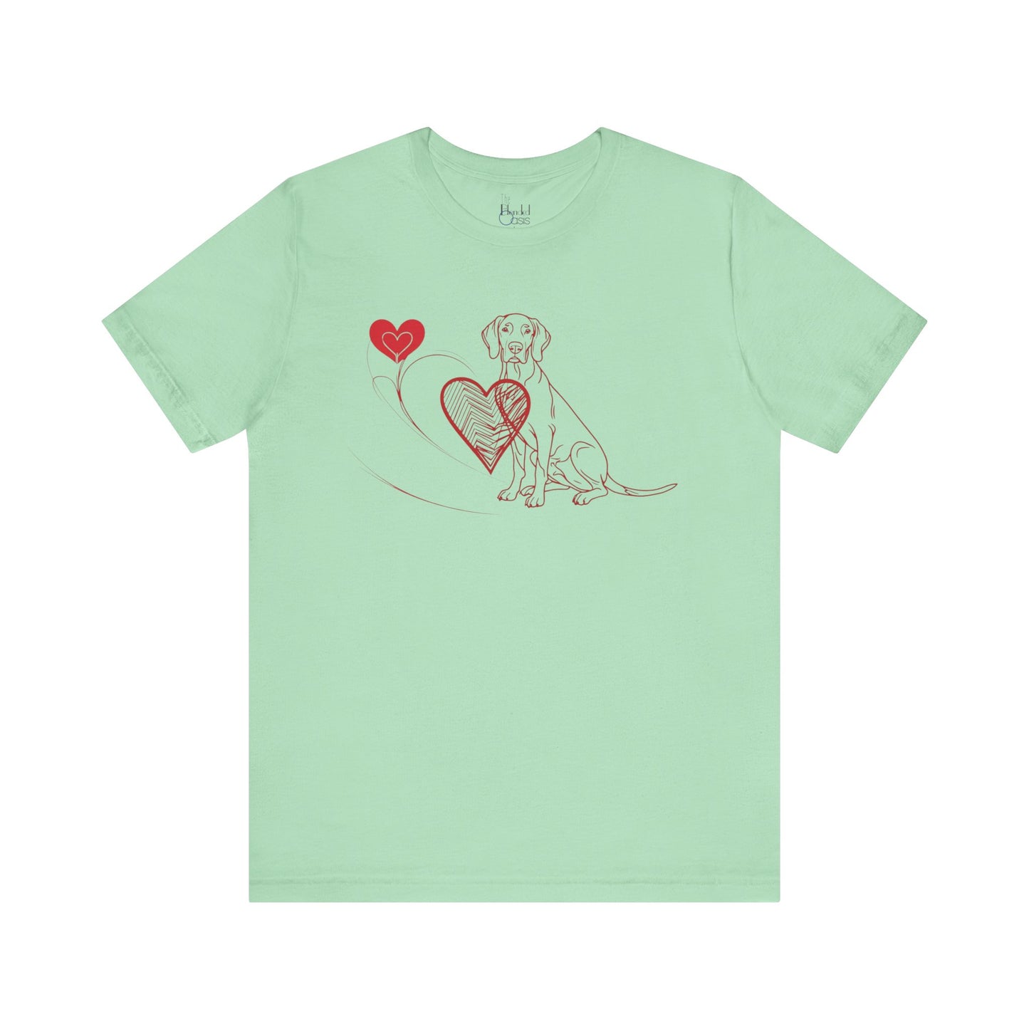 Valentine’s Day T-Shirts for Active Dog Lovers – Outdoor Adventure & Hiking Tees – GERMAN SHORTHAIRED POINTER 2