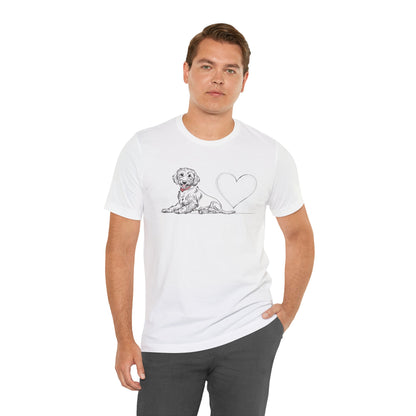 Labradoodle T-Shirt – Heartfelt Design for Dog Lovers