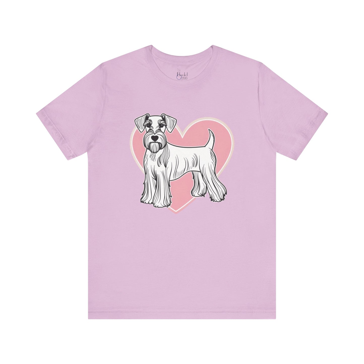 Valentine’s Day Shirts for Dog Lovers with Small Dogs | Love & Paw Prints Apparel – SCHNAUZER 2