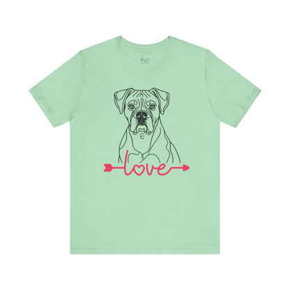 Valentine’s Day T-Shirts for Large Dog Lovers – Cute & Funny Dog Apparel – BOXER 2