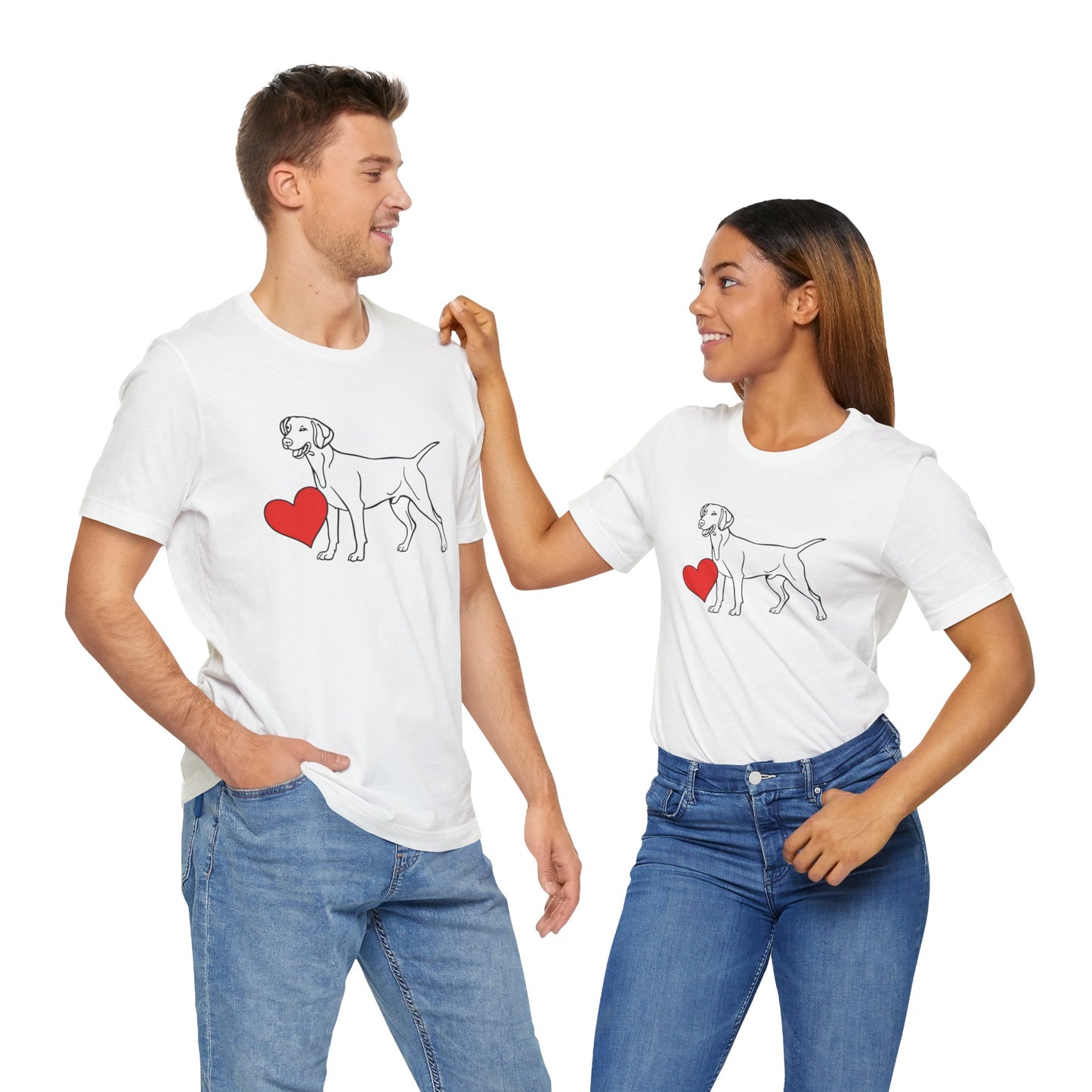 Active & Outdoorsy Dog Lover Valentine’s Day Shirt – Dog-Themed Apparel for Adventurers – GERMAN SHORTHAIRED POINTER