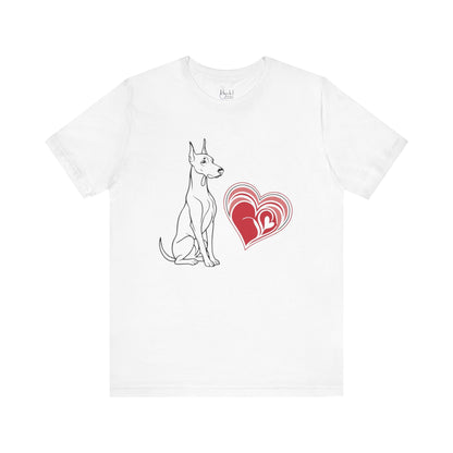 Dog Lover Valentine’s Day Shirt – Perfect for Large Breed Dog Lovers – DOBERMAN PINSCHER 4