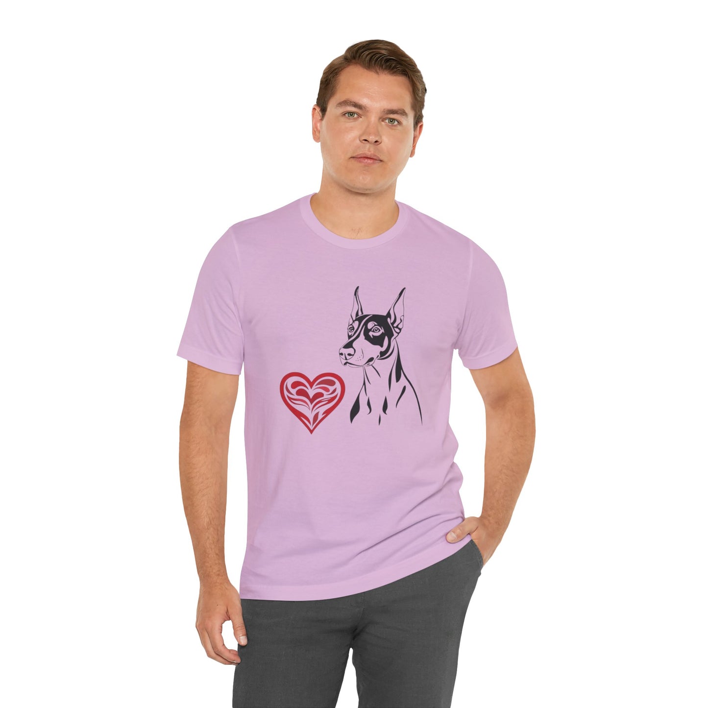 Heartwarming Valentine’s Day T-Shirts for Large Dog Owners – DOBERMAN PINSCHER 2