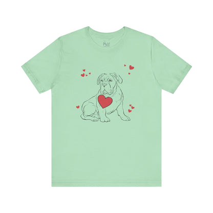 Love My Large Dog Valentine’s Day T-Shirt – Perfect for Dog Lovers – CANE CORSO 2