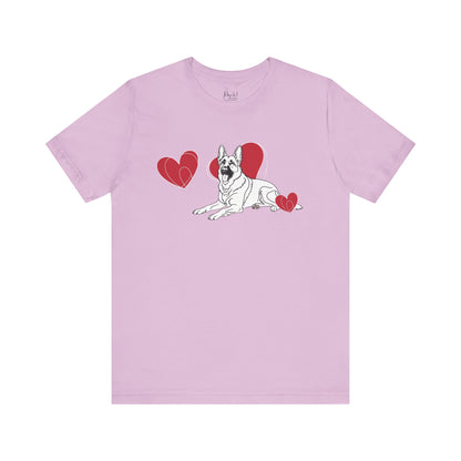 German Shepherd Valentine’s Shirt – Unique Gift for GSD Owners - 3