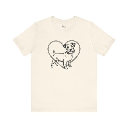 Small Dog Lover Valentine’s Day Shirt | Unique & Stylish Pet Apparel for Dog Moms & Dads – TERRIER 3